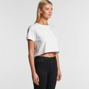 Double M Womens Cropped Tee